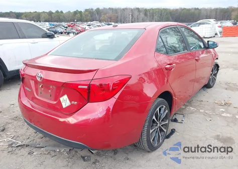 2017 Toyota Corolla Se из США, поврежденный, VIN 2T1BURHE0HC761596